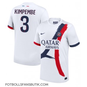 Paris Saint-Germain Presnel Kimpembe #3 Replika Bortatröja 2024-25 Kortärmad